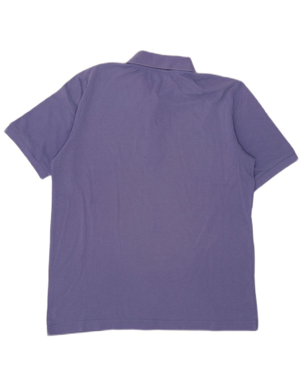Kappa Mens Polo Shirt Large Blue Cotton