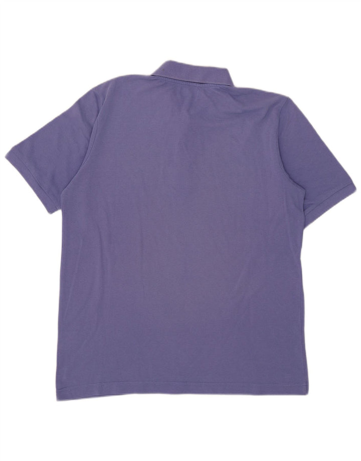 Kappa Mens Polo Shirt Large Blue Cotton