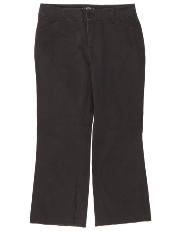 Lee Womens Petite Bootcut Chino Trousers US 12 Large W34 L28 Navy Blue
