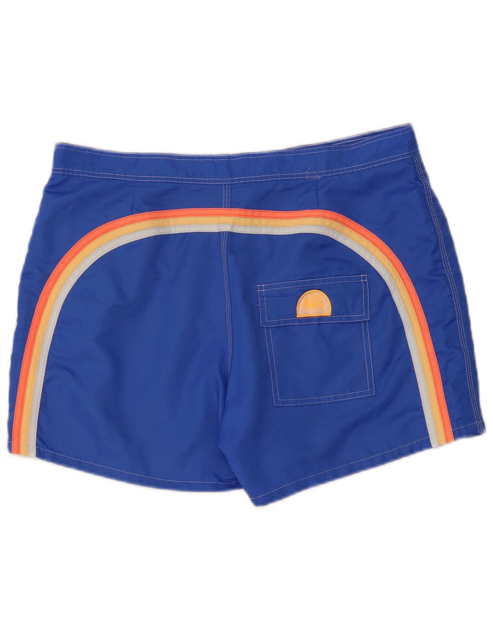 Sundek Mens Swimming Shorts Large Blue Nylon