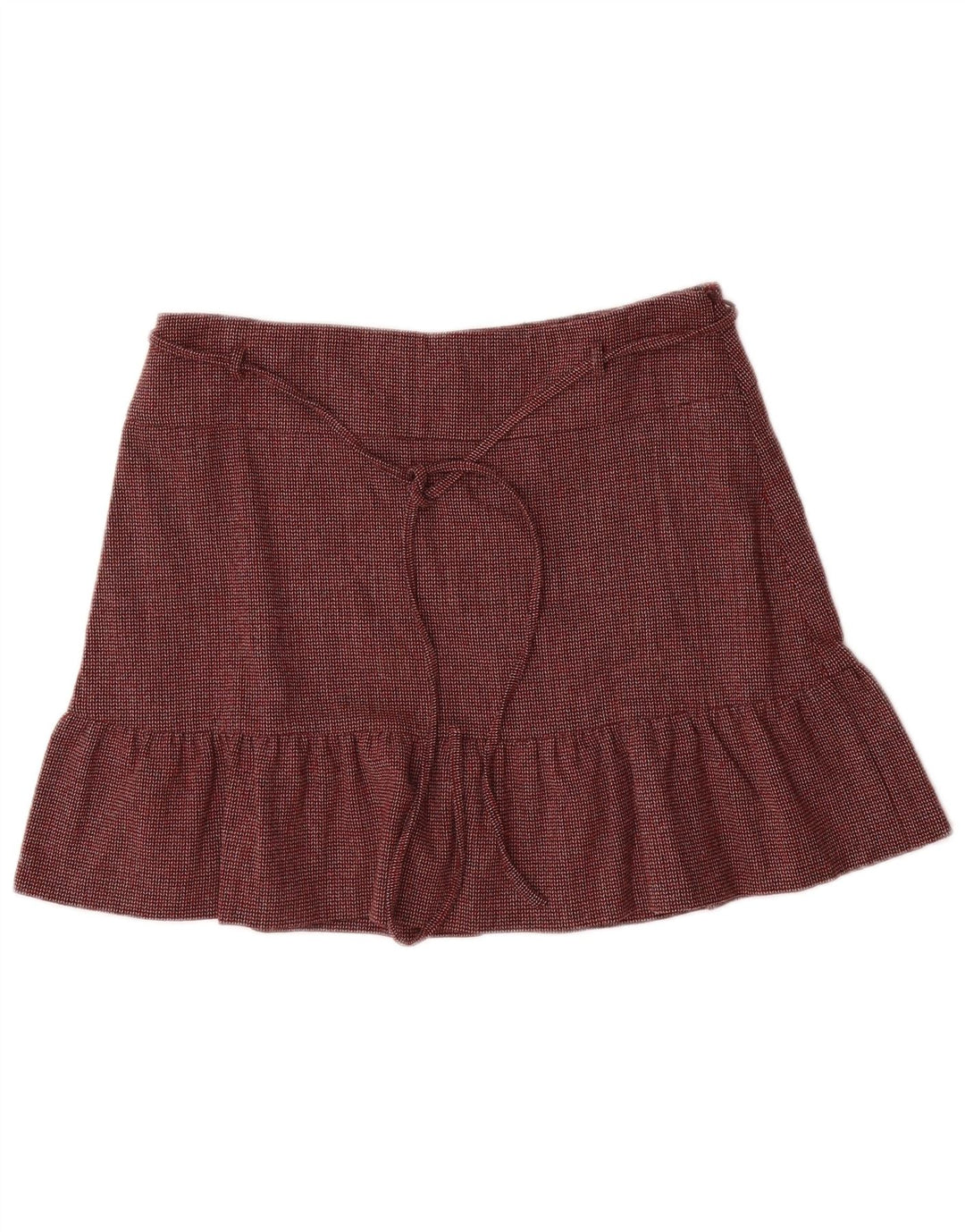 Max & Co. Womens Mini Skirt W30 Medium Burgundy