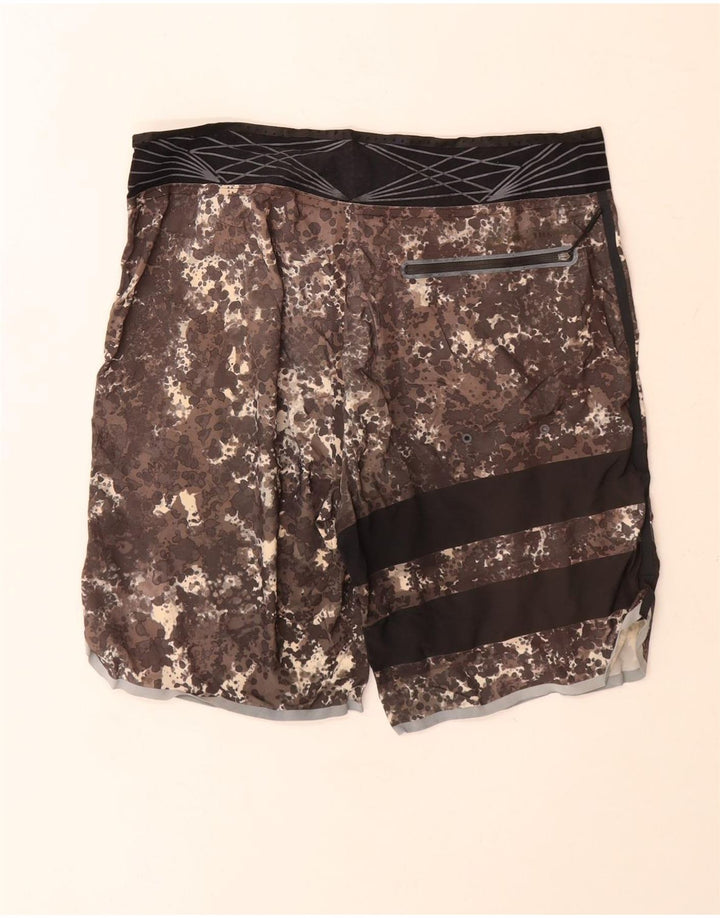 Hurley Mens Graphic Swimming Shorts Medium  Grey Camouflage