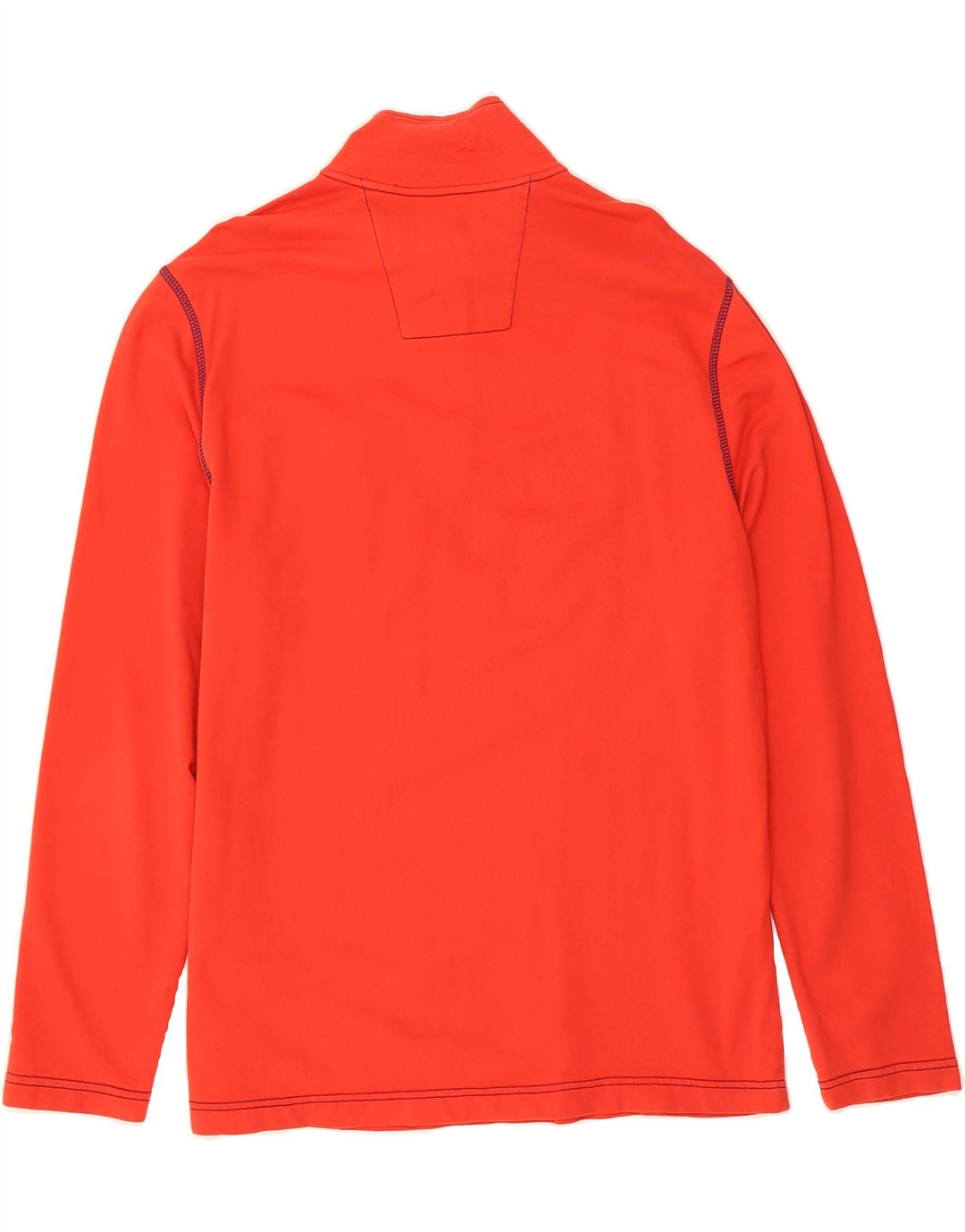NAUTICA Mens Zip Neck Sweatshirt Jumper Large Red Cotton Vintage Nautica and Second-Hand Nautica from Messina Hembry 