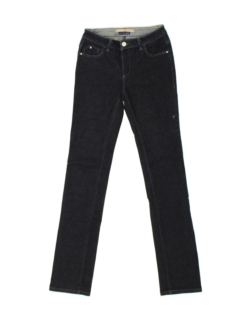 TRUSSARDI Womens Skinny Jeans W25 L33 Navy Blue Cotton Vintage Trussardi and Second-Hand Trussardi from Messina Hembry 