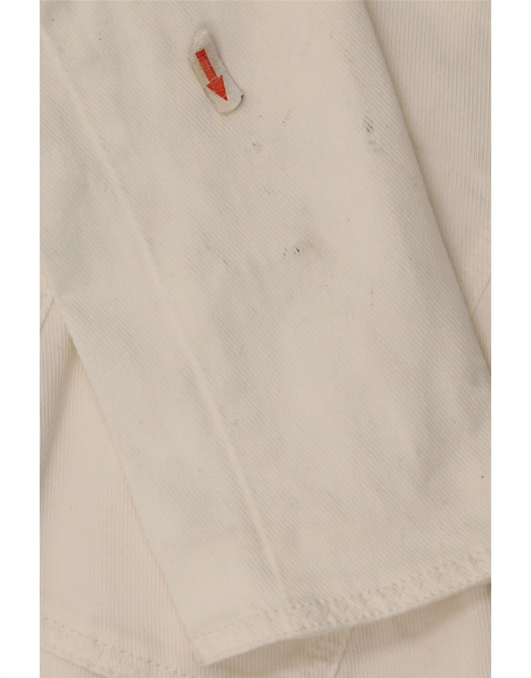 Armani Jeans Womens 3 Button Blazer Jacket UK 10 Small White Cotton