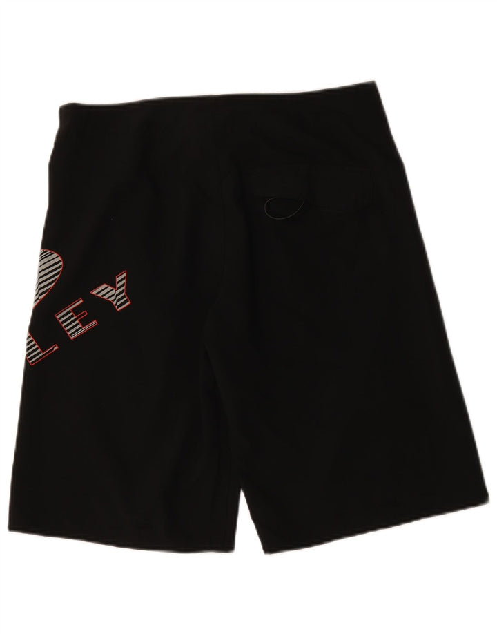 Oakley Mens Graphic Swimming Shorts Medium Black