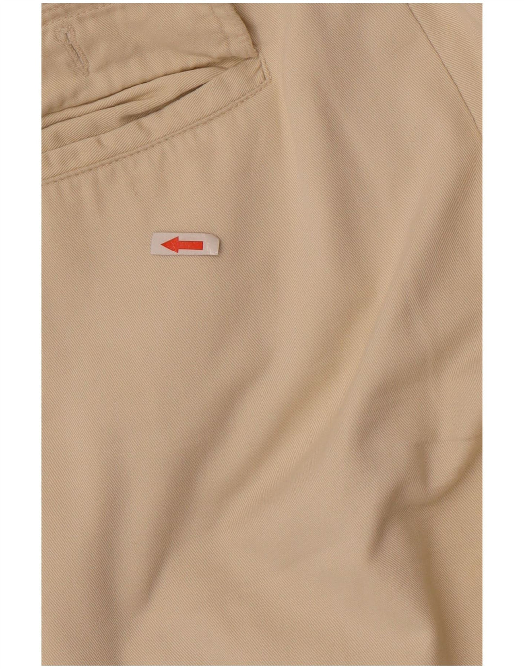 Peter Hadley Mens Pegged Chino Trousers IT 48 Medium W32 L33 Beige Cotton