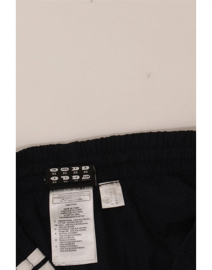 ADIDAS Womens Climalite Capri Tracksuit Trousers UK 6 XS  Navy Blue