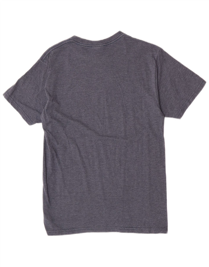 Volcom Mens Graphic T-Shirt Top Medium Navy Blue