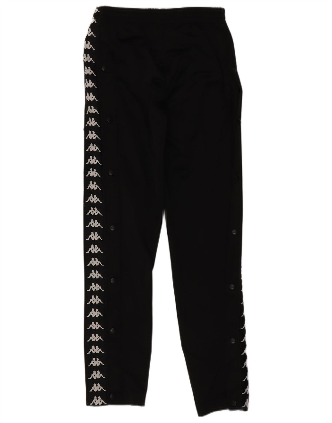 Kappa Mens Graphic Tracksuit Trousers Small Black