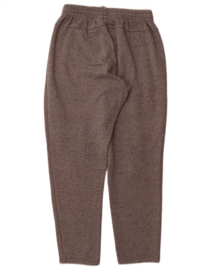 ADIDAS Mens Tracksuit Trousers Small  Grey Flecked Cotton