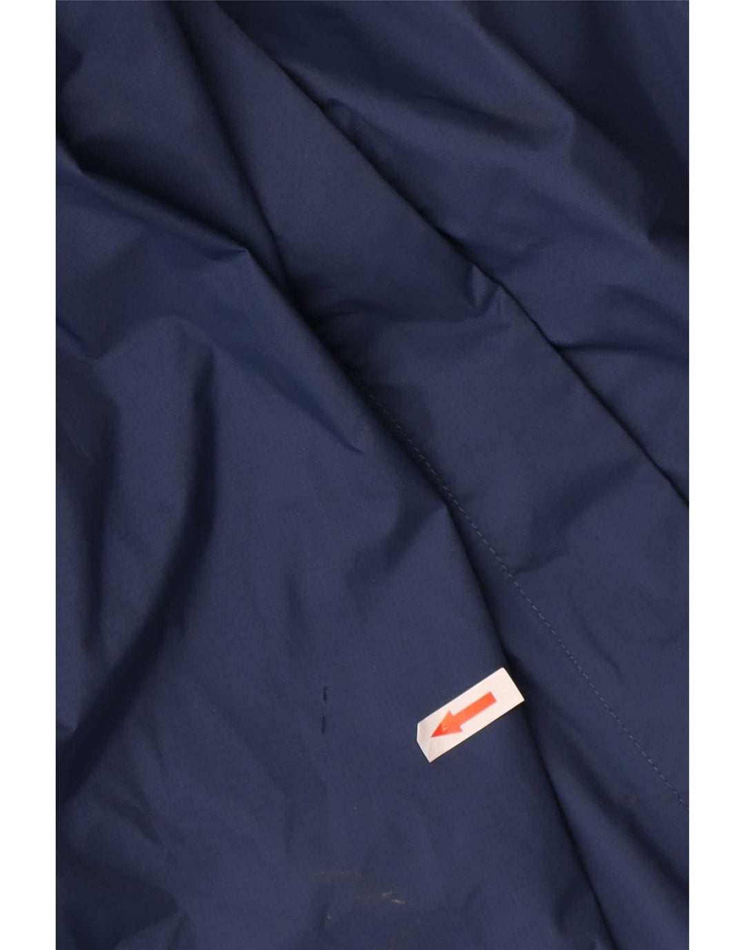 The North Face Womens Hooded Rain Jacket UK 16 Large Navy Blue