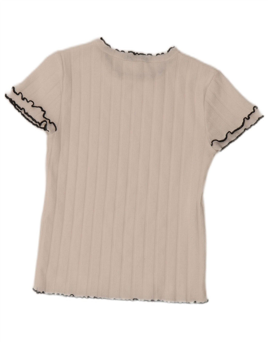 Zara Womens T-Shirt Top UK 12 Medium White
