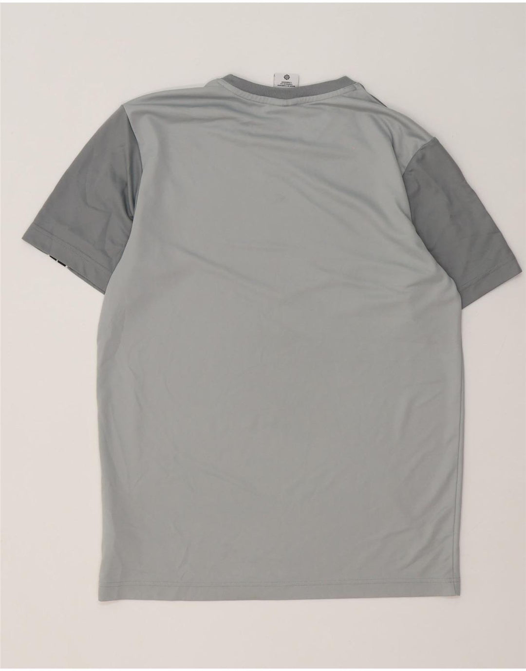 Nike Mens Graphic T-Shirt Top Medium Grey Polyester