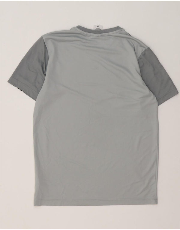 Nike Mens Graphic T-Shirt Top Medium Grey Polyester