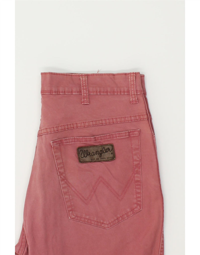 WRANGLER Mens Texas Stretch Straight Jeans W33 L32 Pink Cotton | Vintage Wrangler | Thrift | Second-Hand Wrangler | Used Clothing | Messina Hembry 