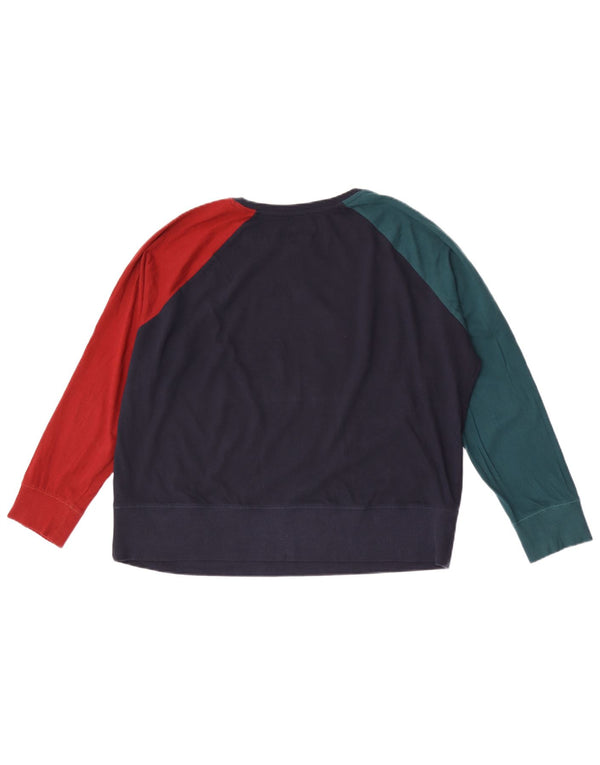 Marks & Spencer Boys Graphic Top Long Sleeve 13-14 Years Navy Blue