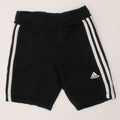 ADIDAS Boys Aeroready Sport Shorts 7-8 Years  Black Polyester Vintage Adidas and Second-Hand Adidas from Messina Hembry 