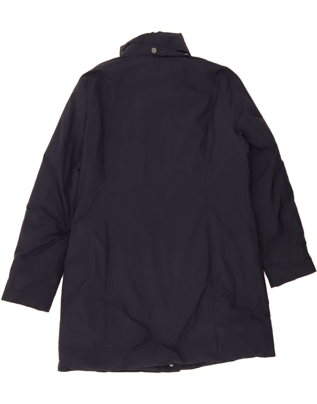 CAPE HORN Womens Padded Coat IT 52 2XL Navy Blue Polyester Vintage Cape Horn and Second-Hand Cape Horn from Messina Hembry 