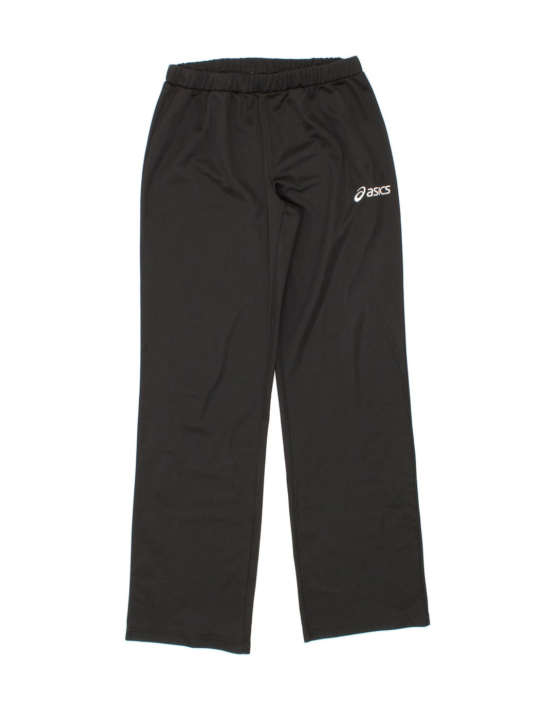 ASICS Womens Tracksuit Trousers UK 12 Medium Black Polyester Vintage Asics and Second-Hand Asics from Messina Hembry 