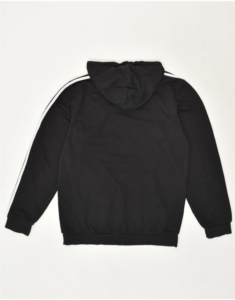 ADIDAS Mens Hoodie Jumper Medium Black Cotton | Vintage Adidas | Thrift | Second-Hand Adidas | Used Clothing | Messina Hembry 