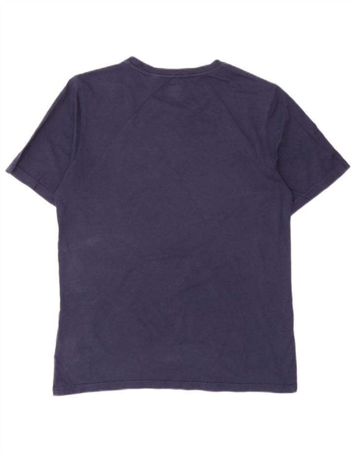 Timberland Boys T-Shirt Top 15-16 Years Medium Navy Blue Cotton