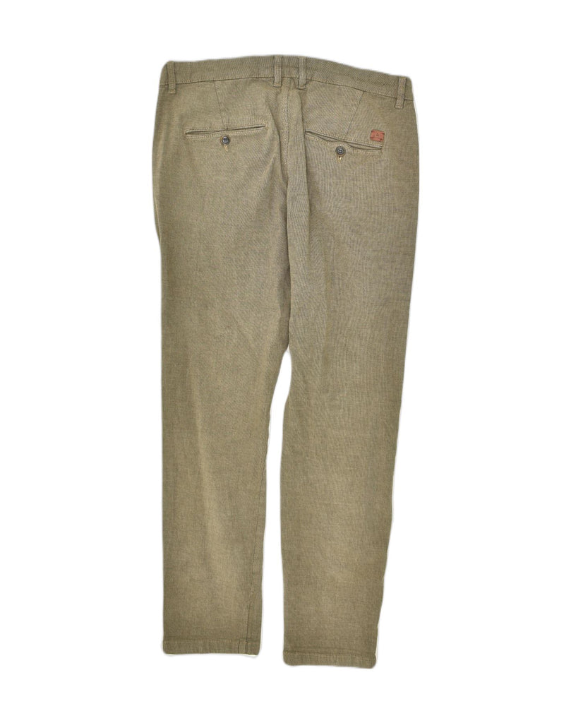 JACK & JONES Womens Marco Slim Chino Trousers W33 L30 Khaki Cotton | Vintage Jack & Jones | Thrift | Second-Hand Jack & Jones | Used Clothing | Messina Hembry 