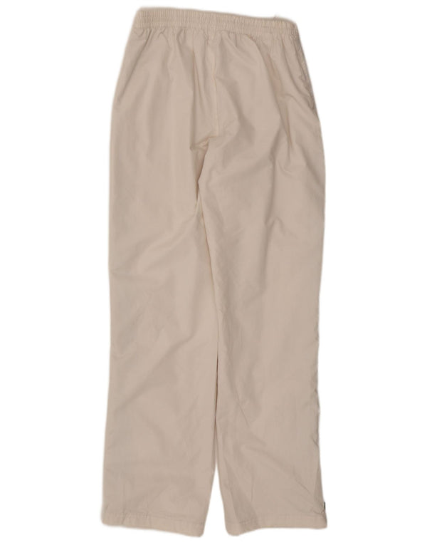 Kappa Boys Tracksuit Trousers Joggers 15-16 Years XL White Polyester