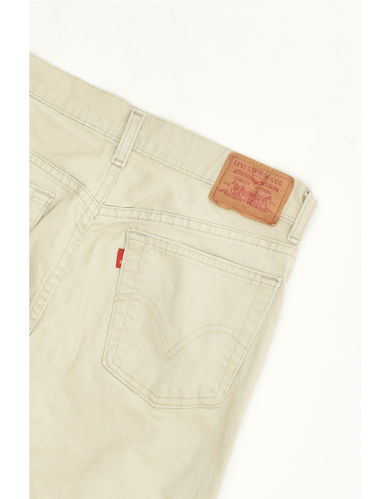 LEVI'S Womens Capri Trousers US 8 Medium W28 L24 Grey Cotton | Vintage Levi's | Thrift | Second-Hand Levi's | Used Clothing | Messina Hembry 