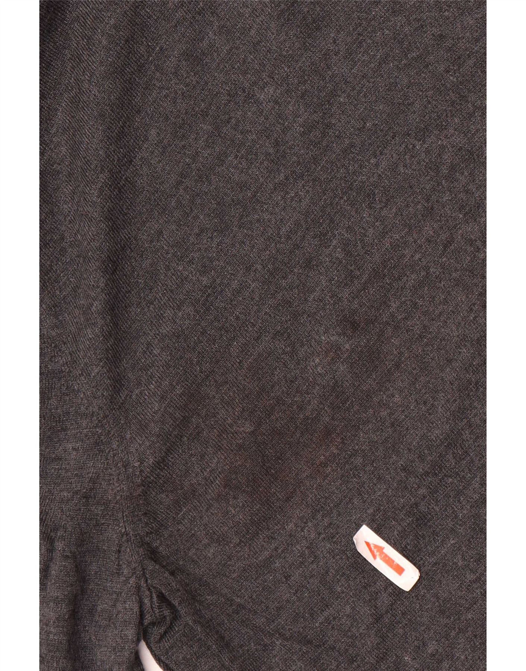 Tommy Hilfiger Mens Roll Neck Jumper Sweater Large Grey Wool
