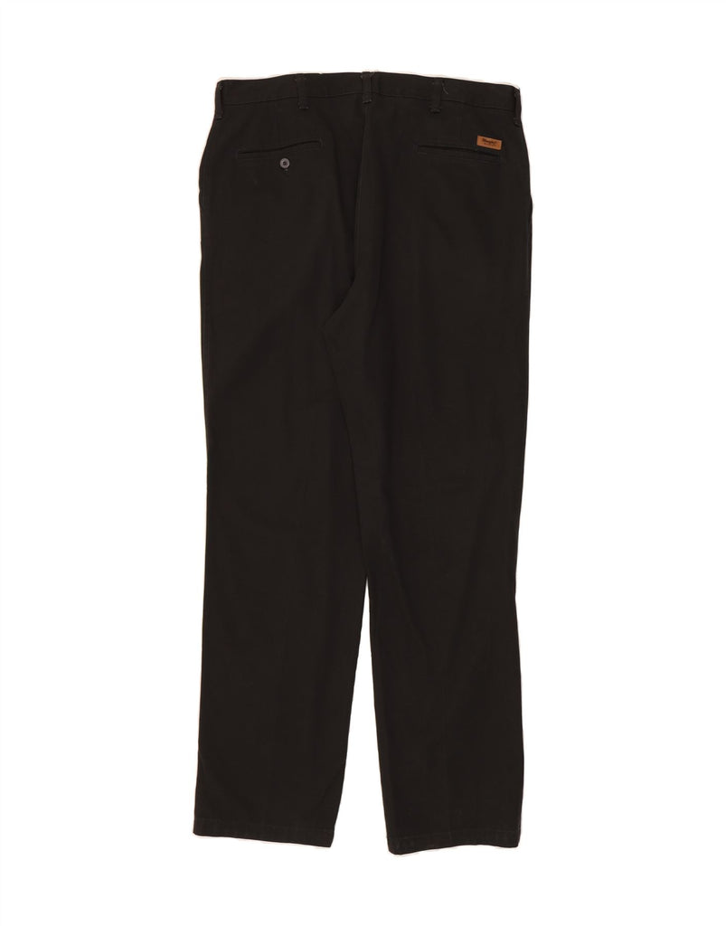 WRANGLER Mens Pegged Chino Trousers W38 L34 Black Cotton Vintage Wrangler and Second-Hand Wrangler from Messina Hembry 
