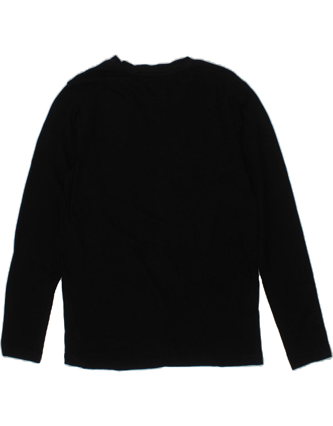 JACK & JONES Boys Graphic Top Long Sleeve 9-10 Years Black Cotton Vintage Jack & Jones and Second-Hand Jack & Jones from Messina Hembry 