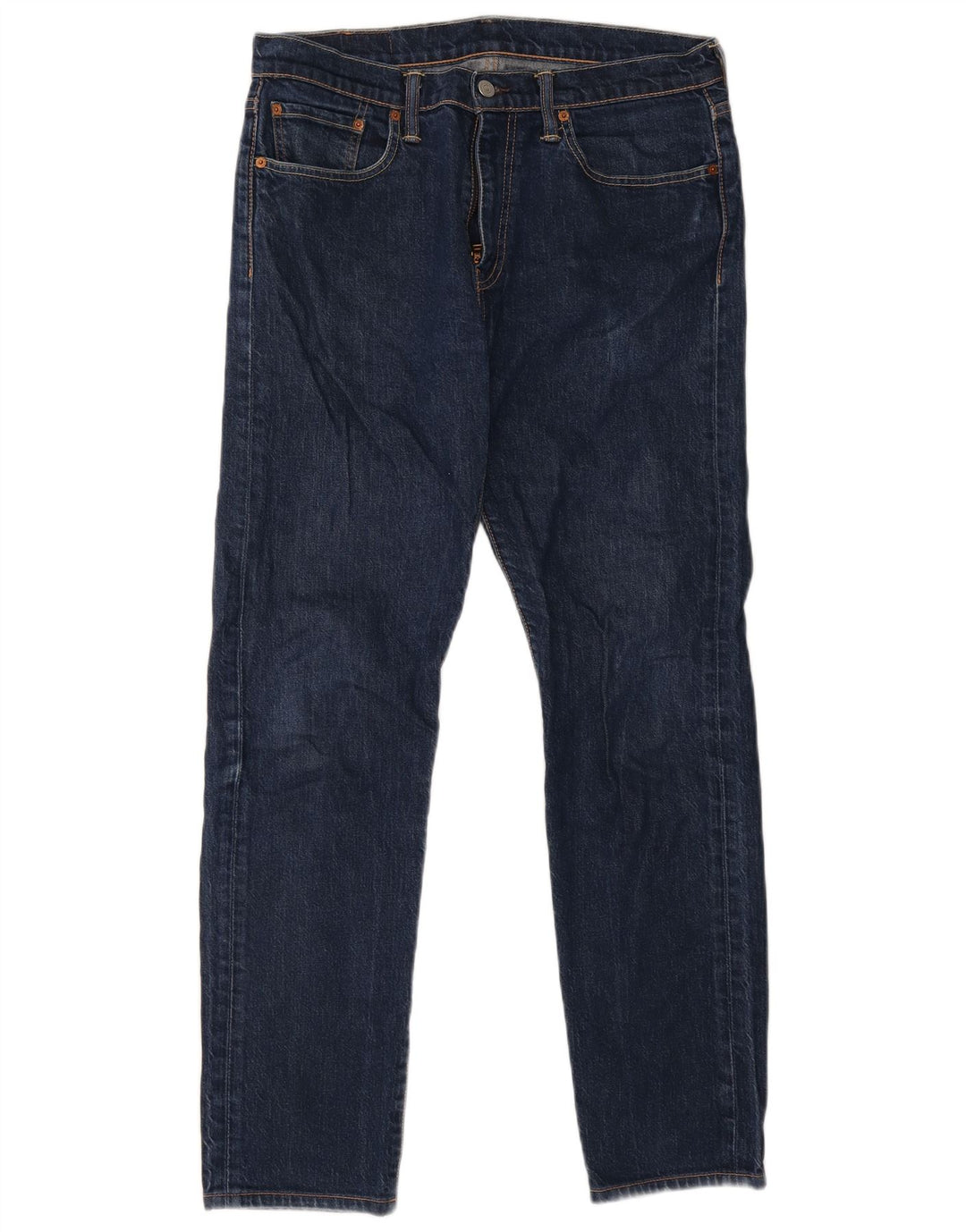 Levi's Mens 502 Tapered Jeans W32 L30 Blue Cotton