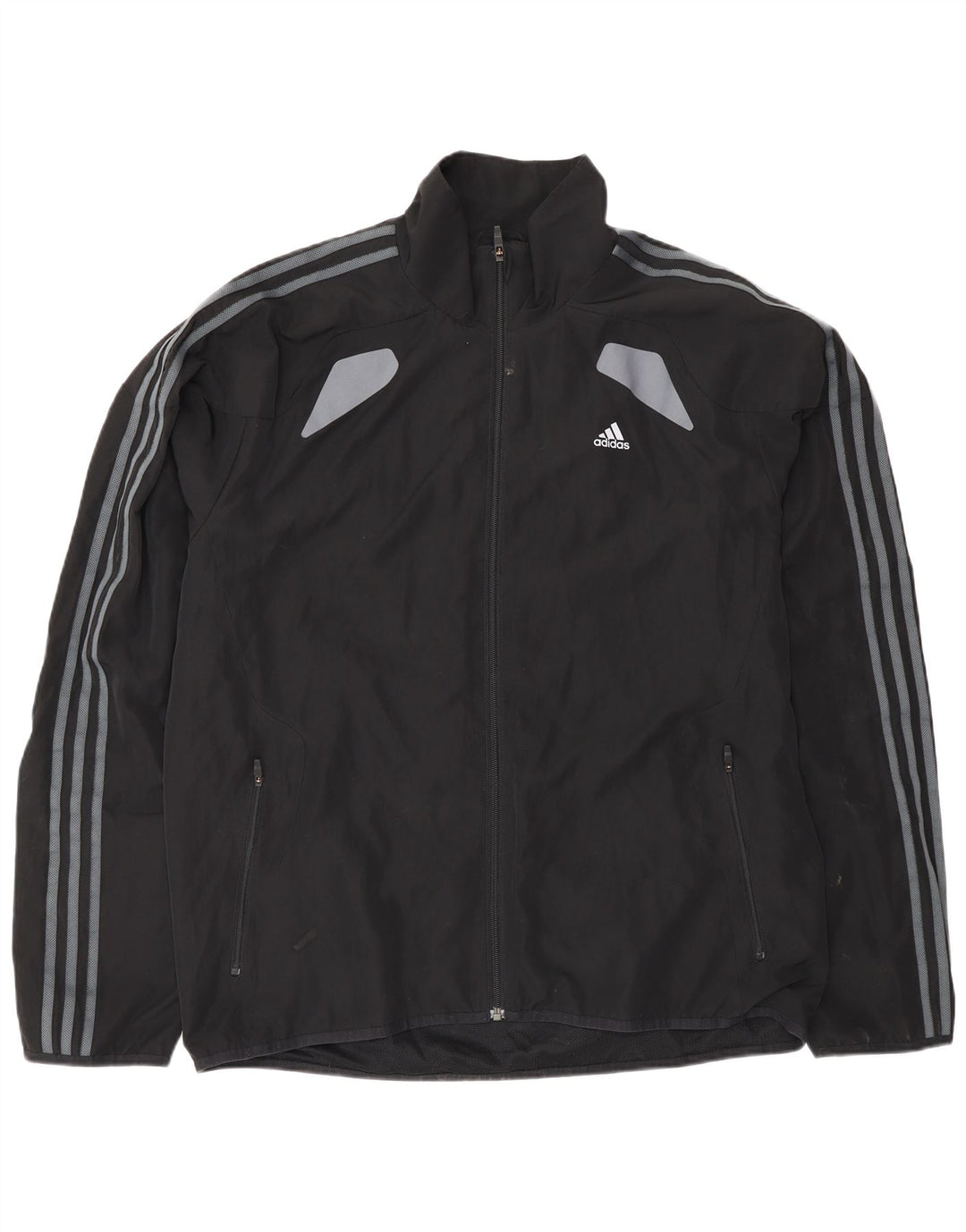 Adidas Mens Climacool Tracksuit Top Jacket Large Black Colourblock