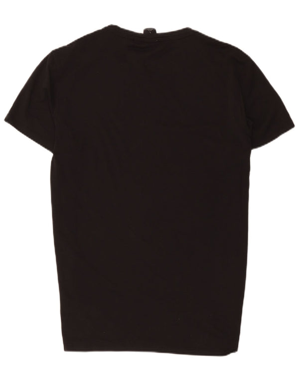 G-Star Mens T-Shirt Top Large Black Cotton