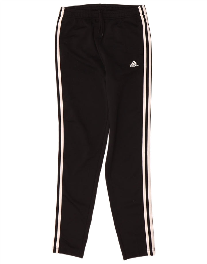 Adidas Girls Tracksuit Trousers 13-14 Years  Black Polyester