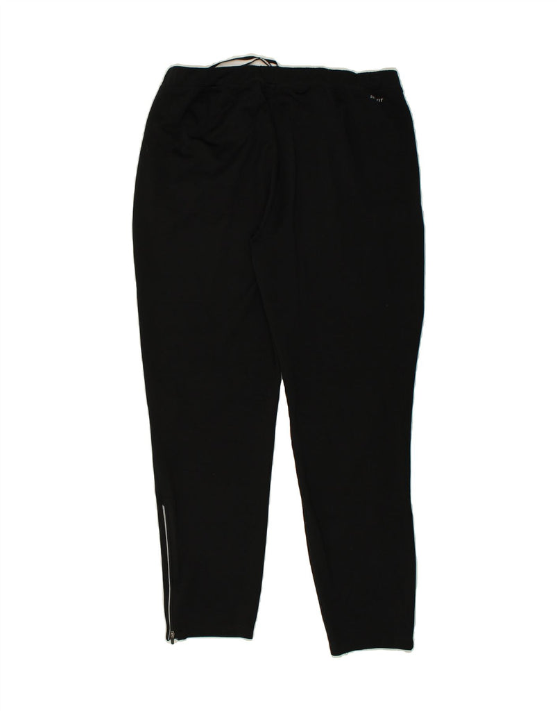NIKE Mens Tracksuit Trousers XL Black Polyester | Vintage Nike | Thrift | Second-Hand Nike | Used Clothing | Messina Hembry 
