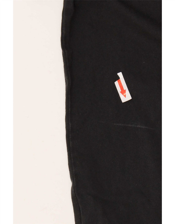 Adidas Mens Graphic T-Shirt Top Medium Black Cotton