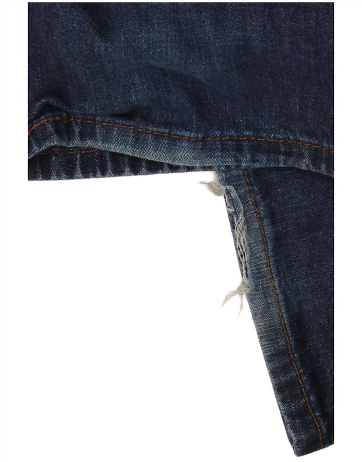 LEVI'S Mens Slim Jeans  W40 L32 Navy Blue Cotton