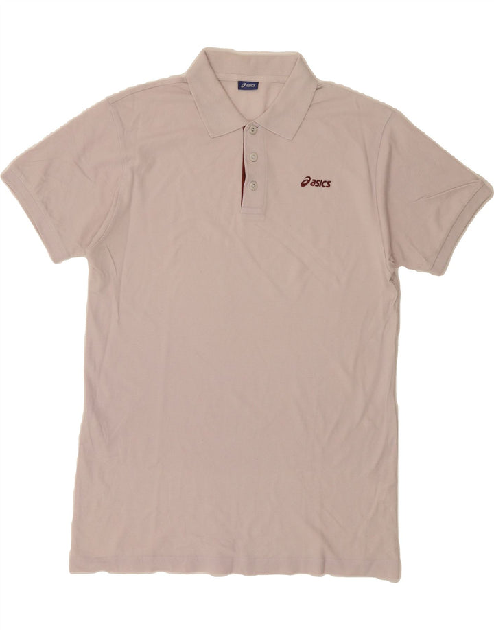 ASICS Mens Polo Shirt Large Pink Cotton Vintage Asics and Second-Hand Asics from Messina Hembry 