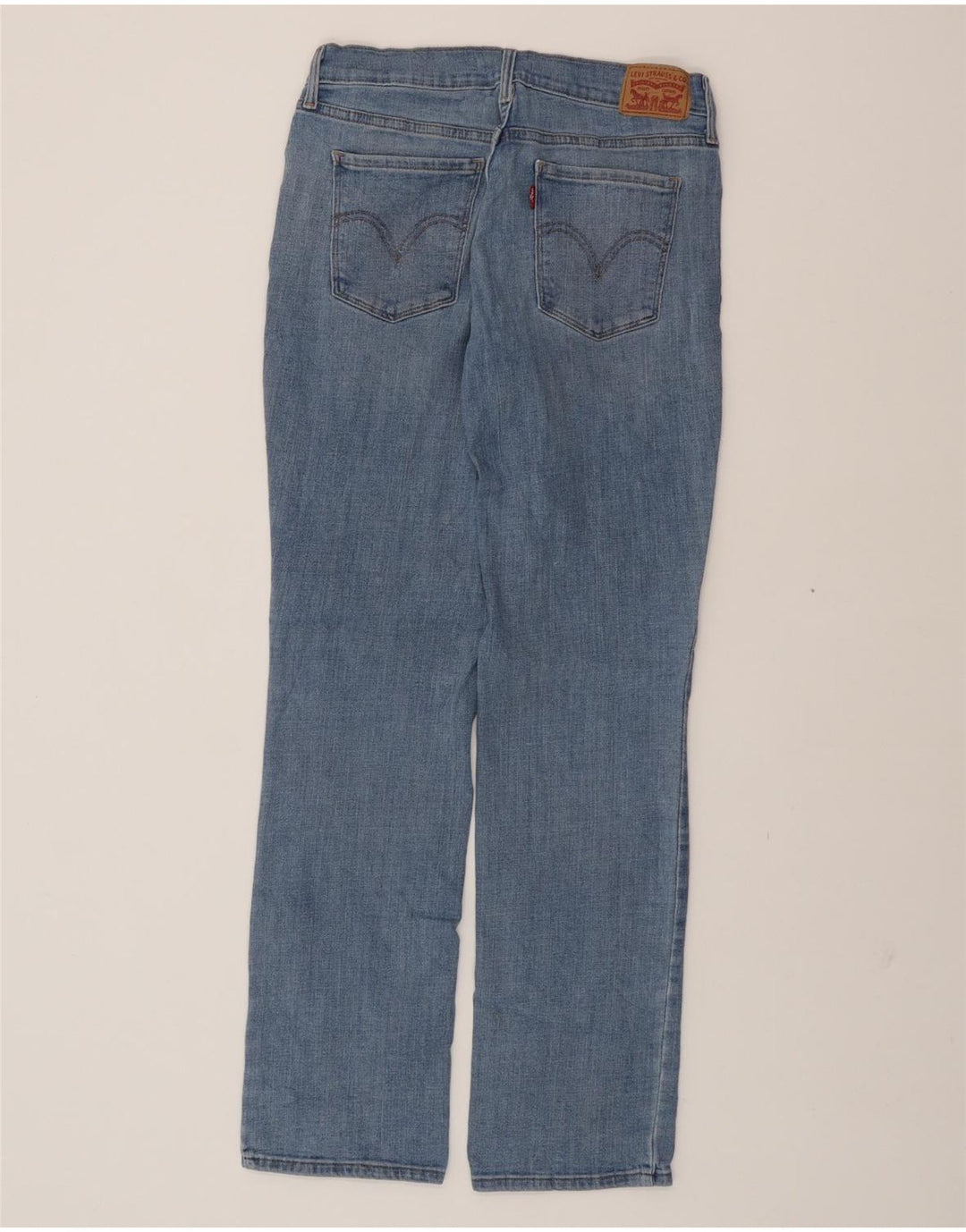 LEVI'S Womens 505 Straight Jeans US 6 Medium W28 L31 Blue Cotton Vintage Levi's and Second-Hand Levi's from Messina Hembry 
