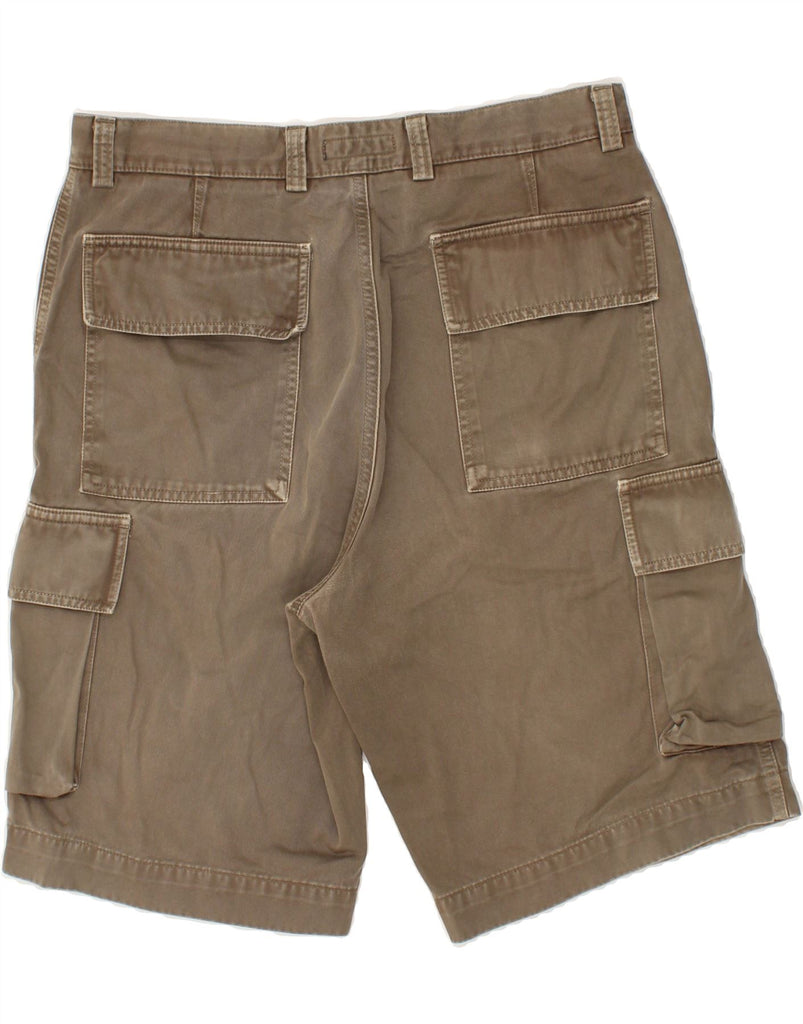 VINTAGE Mens Cargo Shorts IT 48 Medium W32  Brown Cotton Vintage Vintage and Second-Hand Vintage from Messina Hembry 