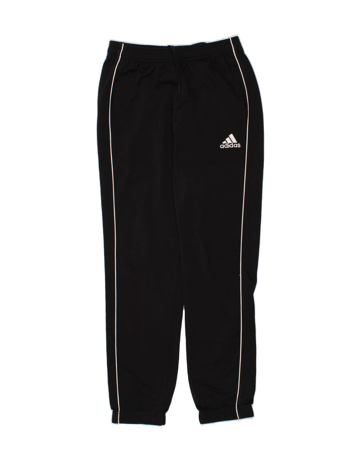 ADIDAS Mens Tracksuit Trousers Joggers Small  Black Polyester Vintage Adidas and Second-Hand Adidas from Messina Hembry 