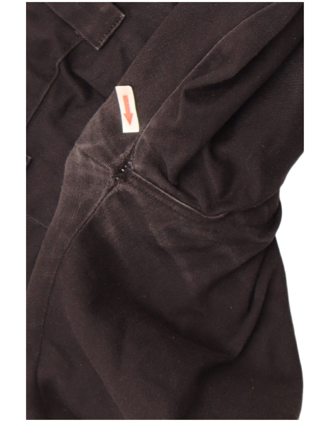 Dickies Mens Slim Straight Chino Trousers W32 L32 Black Polyester