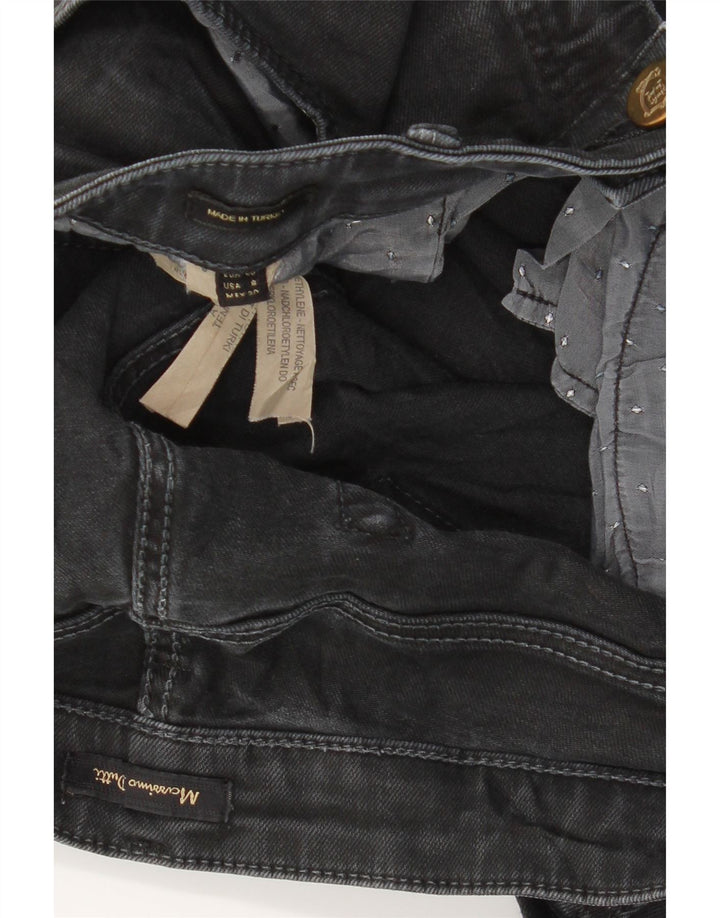 MASSIMO DUTTI Womens Skinny Jeans US 8 Medium W30 L30 Black Cotton Vintage Massimo Dutti and Second-Hand Massimo Dutti from Messina Hembry 