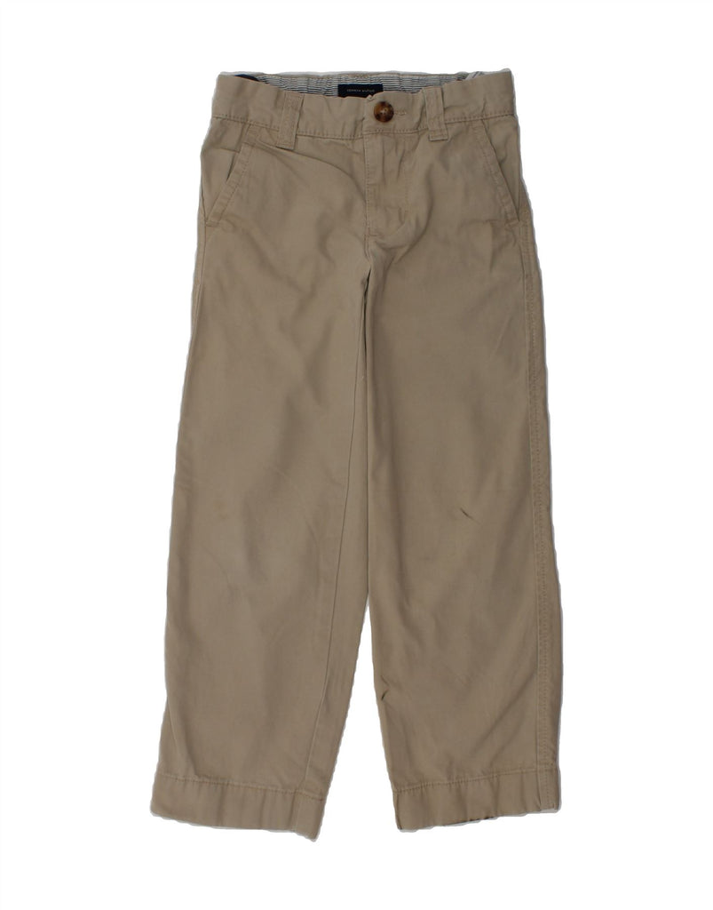 TOMMY HILFIGER Boys Straight Chino Trousers 4-5 Years W22 L20  Beige | Vintage Tommy Hilfiger | Thrift | Second-Hand Tommy Hilfiger | Used Clothing | Messina Hembry 