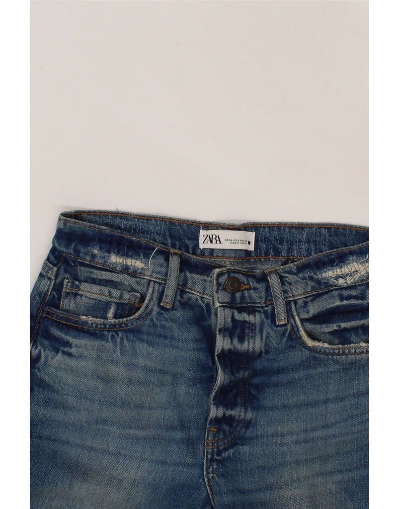 ZARA Womens Skinny Jeans EU 34 XS W24 L28 Blue Cotton Vintage Zara and Second-Hand Zara from Messina Hembry 