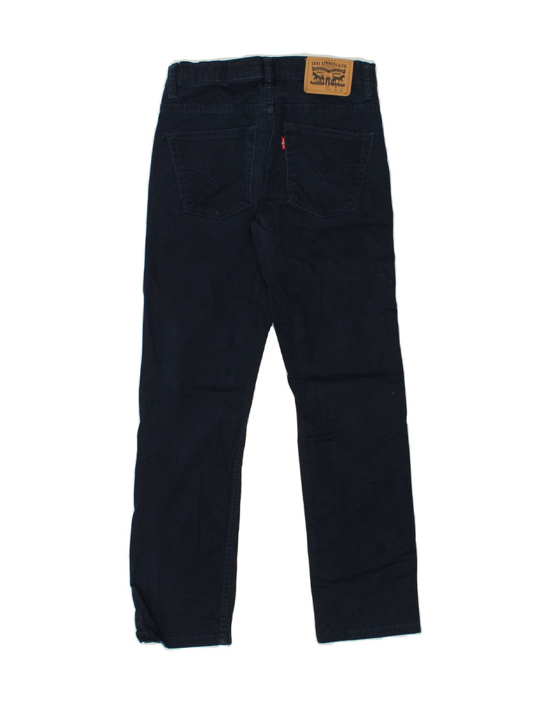 LEVI'S Boys 511 Slim Casual Trousers 11-12 Years W26 L26 Navy Blue Cotton | Vintage Levi's | Thrift | Second-Hand Levi's | Used Clothing | Messina Hembry 