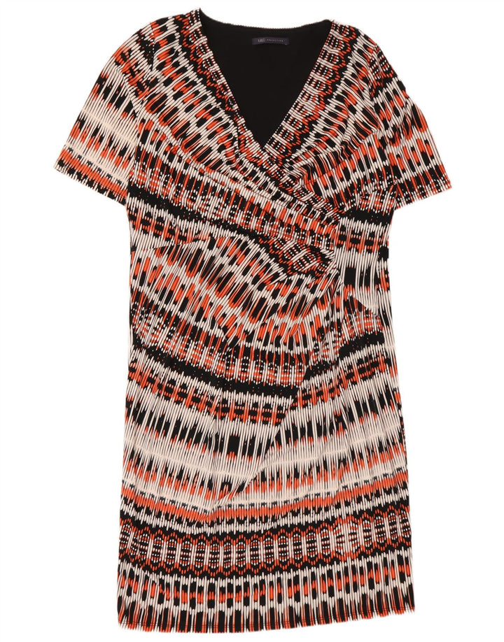 Marks & Spencer Womens Shift Dress UK 16 Large Multicoloured Geometric