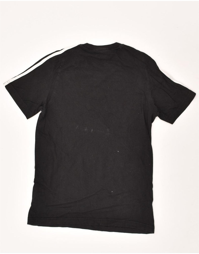 ADIDAS Mens T-Shirt Top XS Black Cotton | Vintage Adidas | Thrift | Second-Hand Adidas | Used Clothing | Messina Hembry 